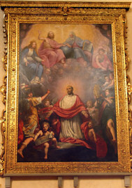 La gloria di San Carlo Borromeo -  Matteo Rosselli (1616)